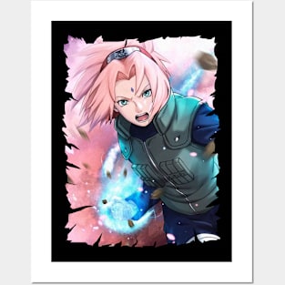 SAKURA HARUNO MERCH VTG Posters and Art